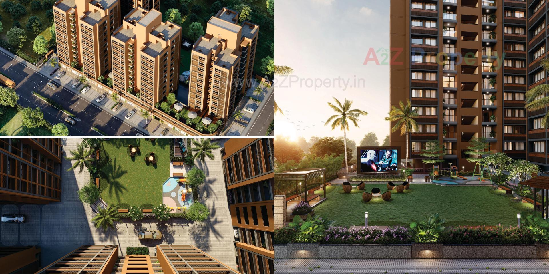 3D Elevation of real estate project Antaliya located at Ahmedabad, Ahmedabad, Gujarat