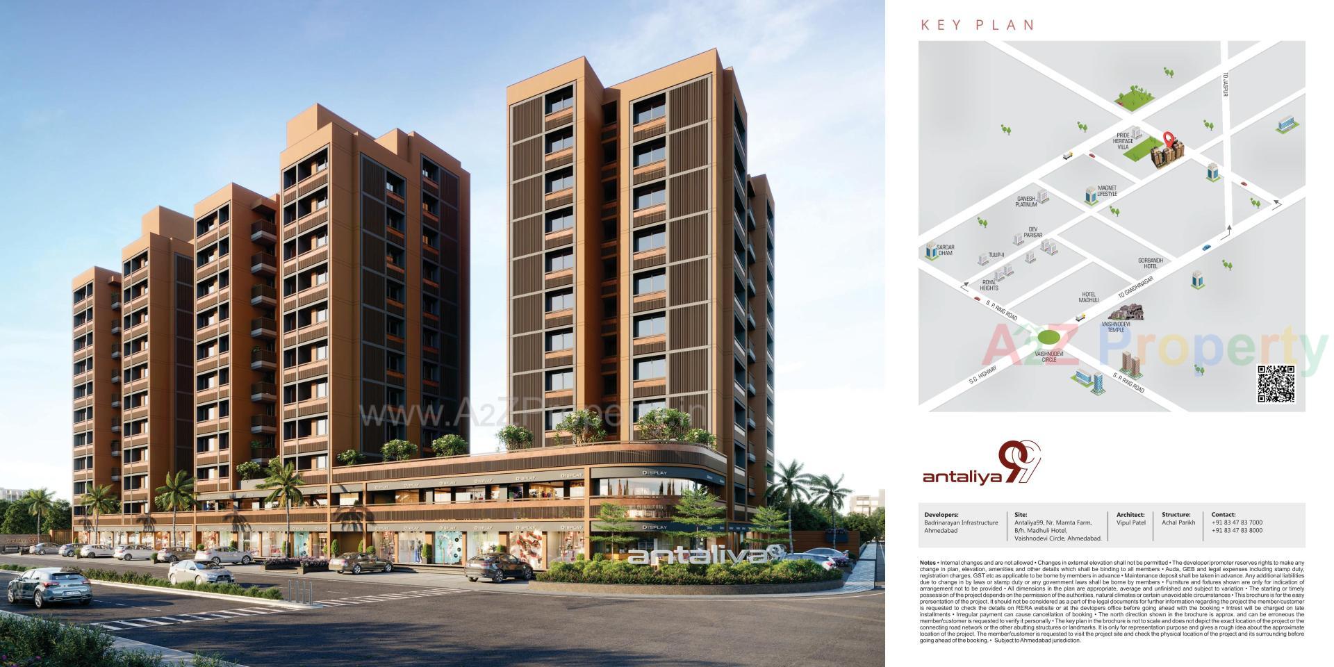 3D Elevation of real estate project Antaliya located at Ahmedabad, Ahmedabad, Gujarat