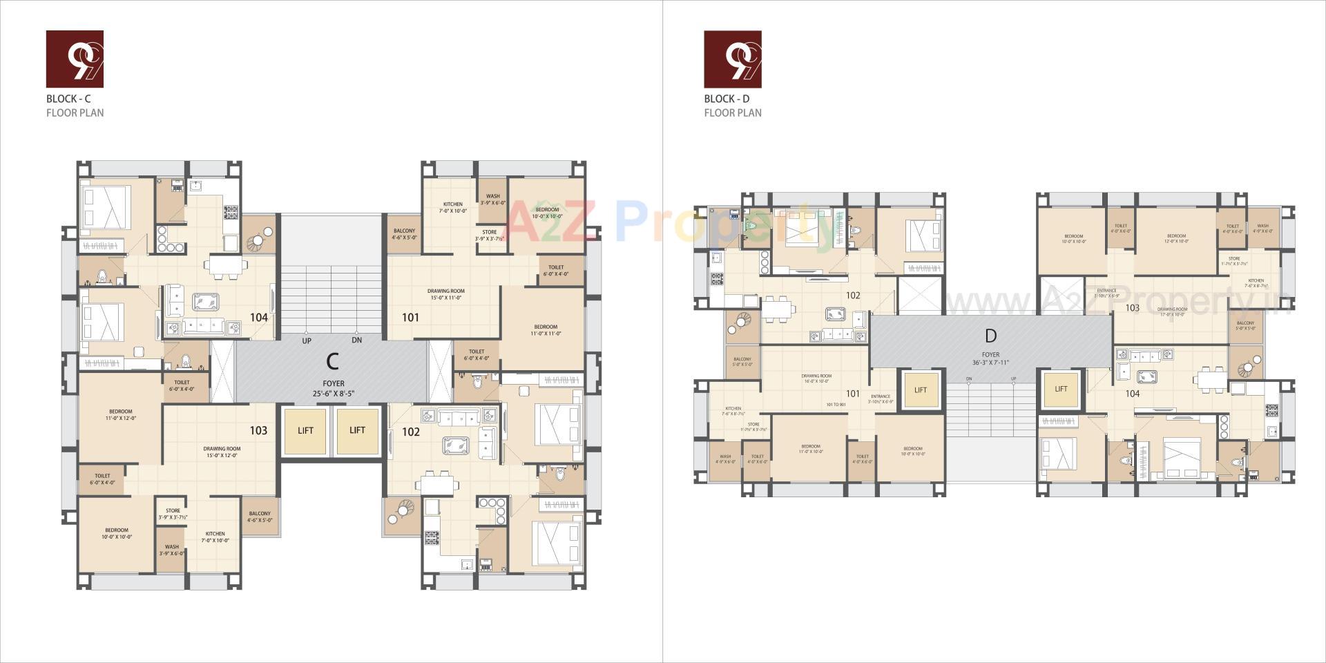 Layout of real estate project Antaliya located at Ahmedabad, Ahmedabad, Gujarat