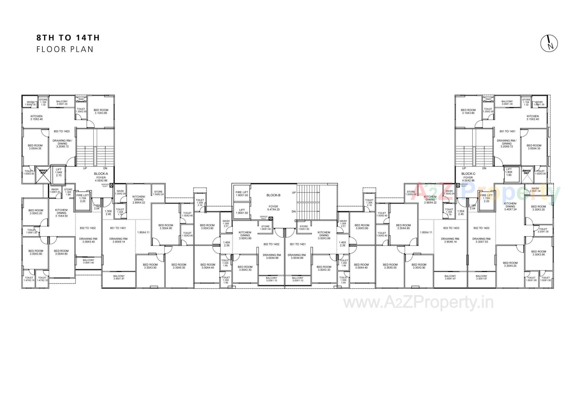 Layout of real estate project Antilia Anant located at Wadaj, Ahmedabad, Gujarat