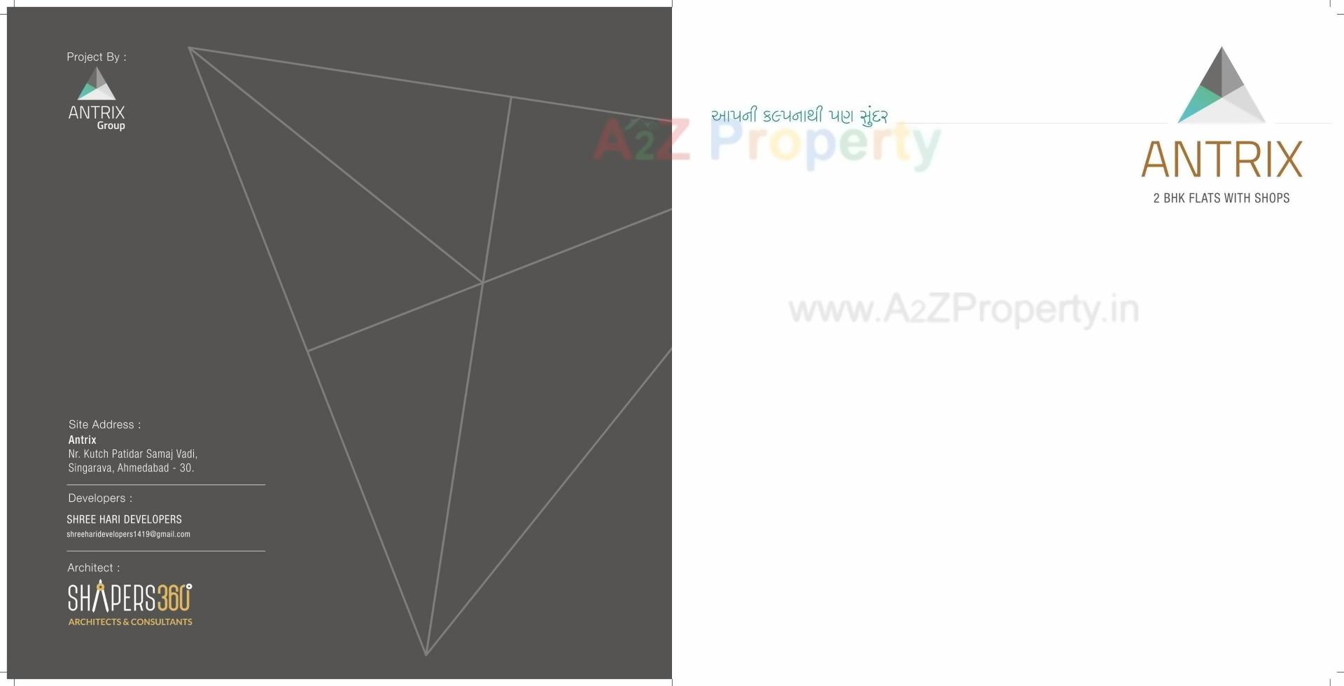  of real estate project Antrix located at Singarva, Ahmedabad, Gujarat