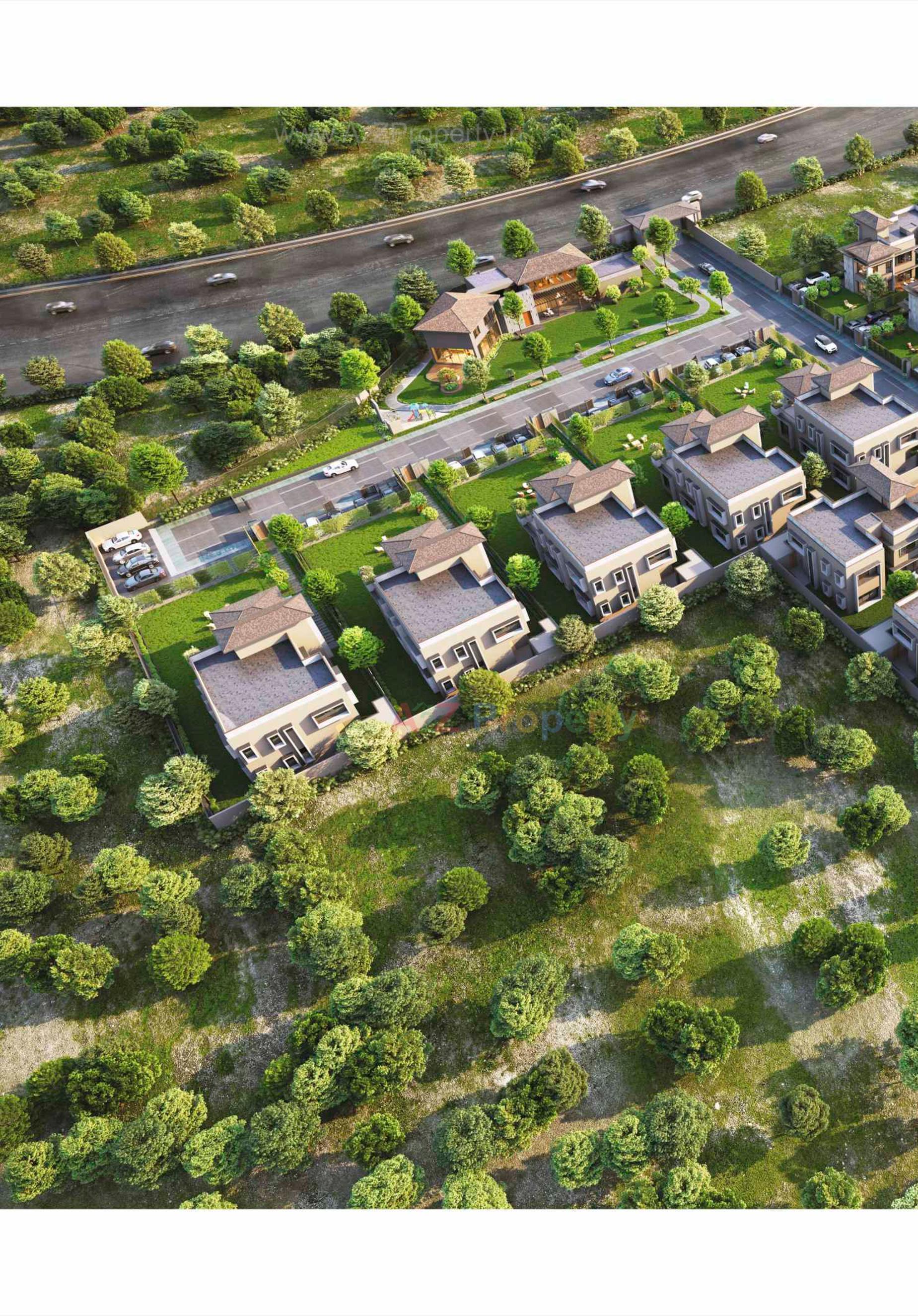 3D Elevation of real estate project Anurita located at Hebatpur, Ahmedabad, Gujarat