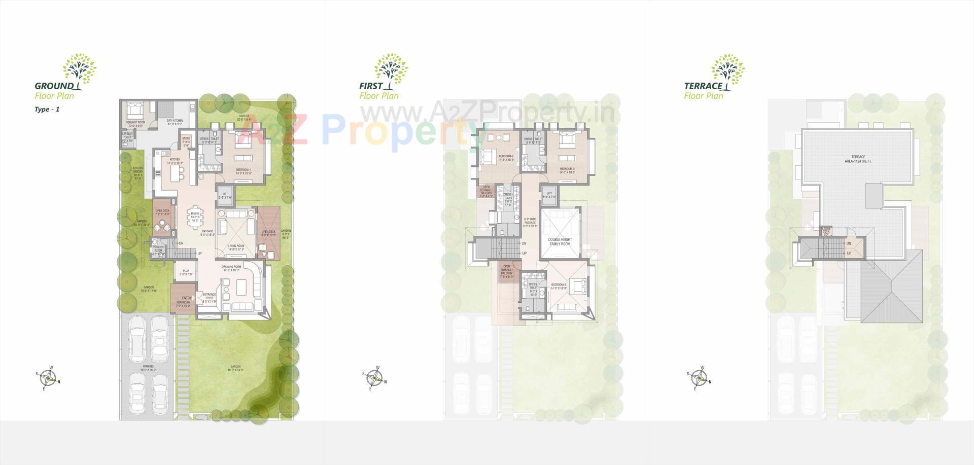 Layout of real estate project Anurita located at Hebatpur, Ahmedabad, Gujarat