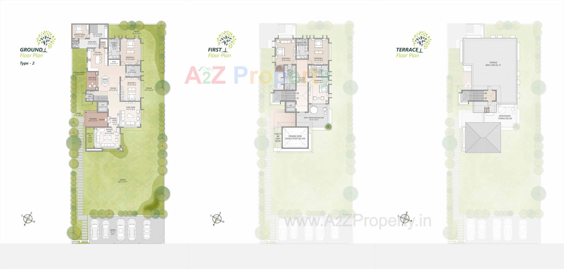 Layout of real estate project Anurita located at Hebatpur, Ahmedabad, Gujarat