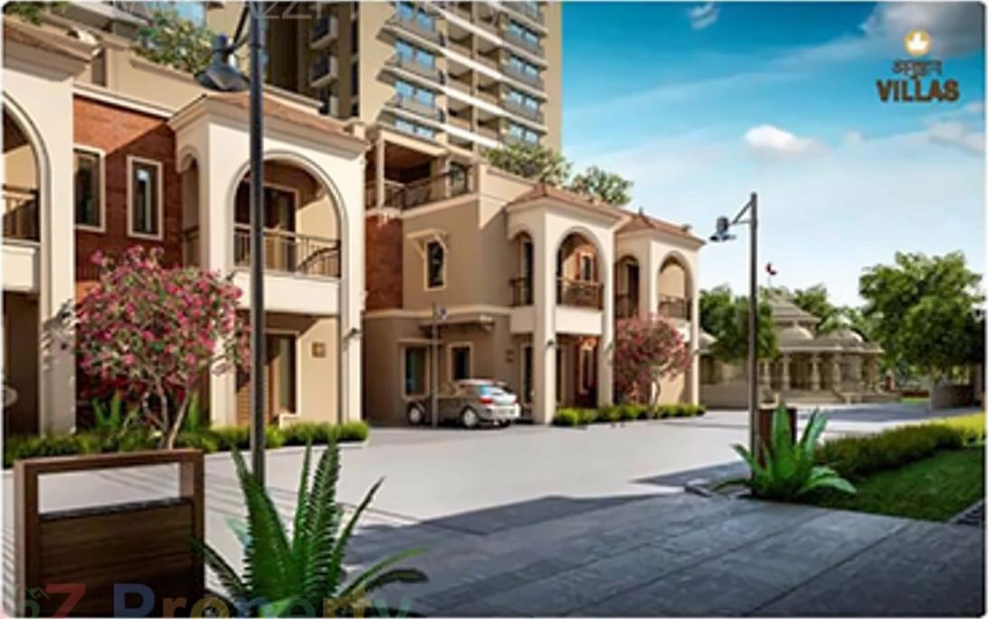 3D Elevation of real estate project Anushthan located at Chenpur, Ahmedabad, Gujarat