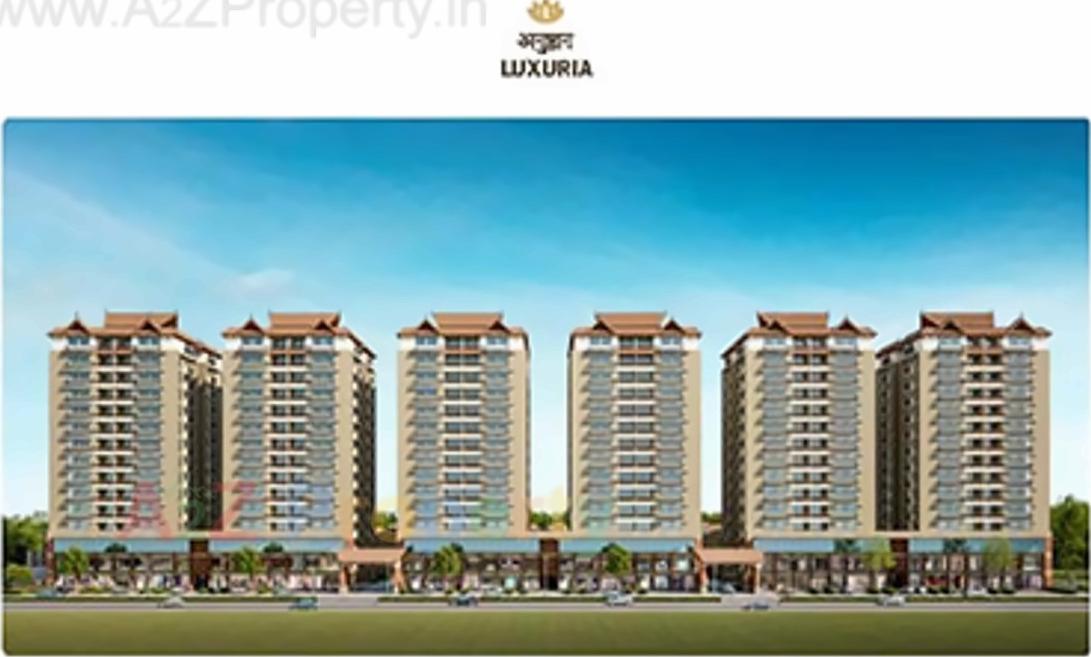3D Elevation of real estate project Anushthan located at Chenpur, Ahmedabad, Gujarat