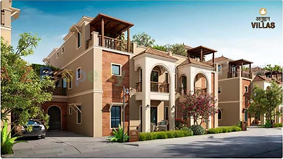 3D Elevation of real estate project Anushthan located at Chenpur, Ahmedabad, Gujarat