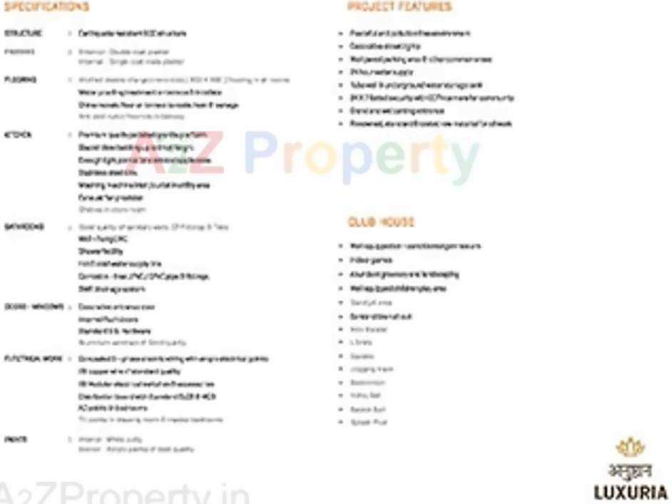 Project Specifications