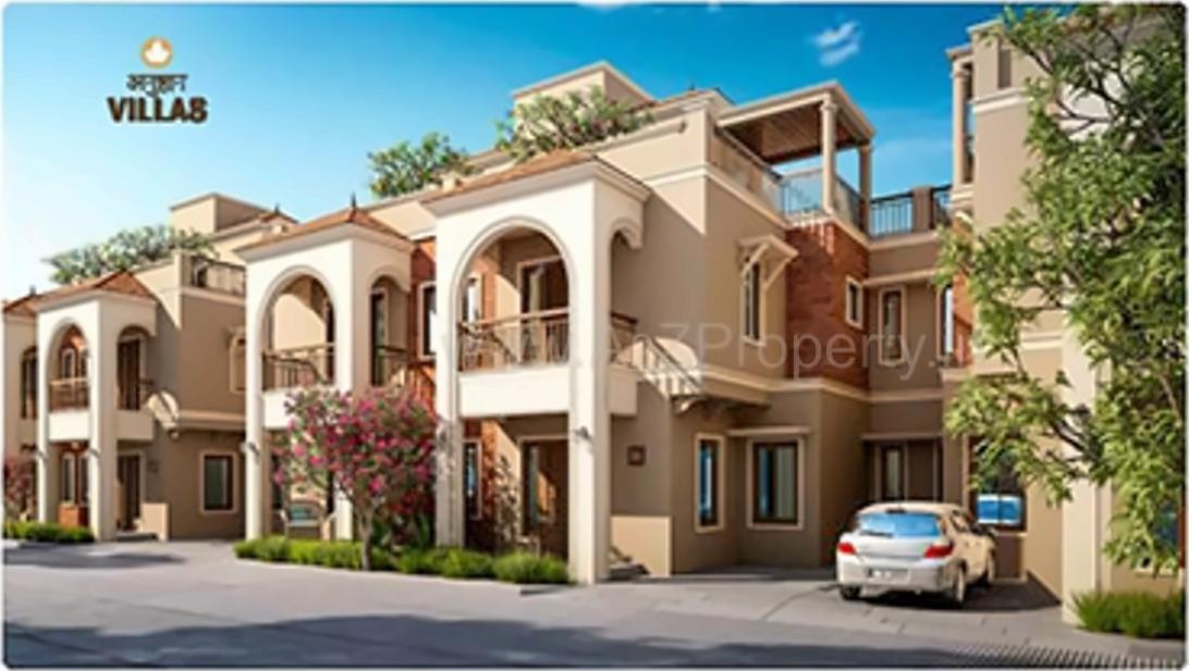 3D Elevation of real estate project Anushthan located at Chenpur, Ahmedabad, Gujarat