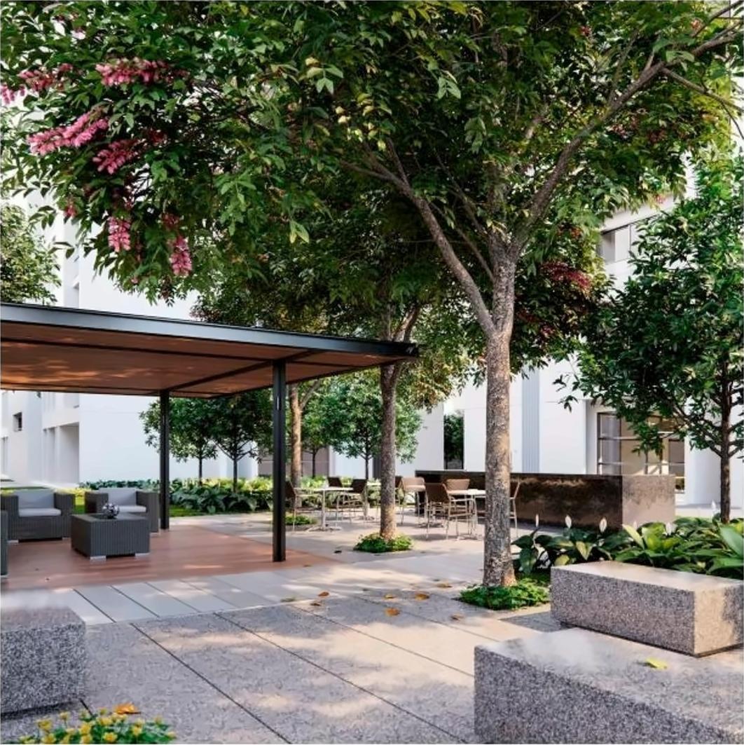 3D Elevation of real estate project Anutham located at Gota, Ahmedabad, Gujarat