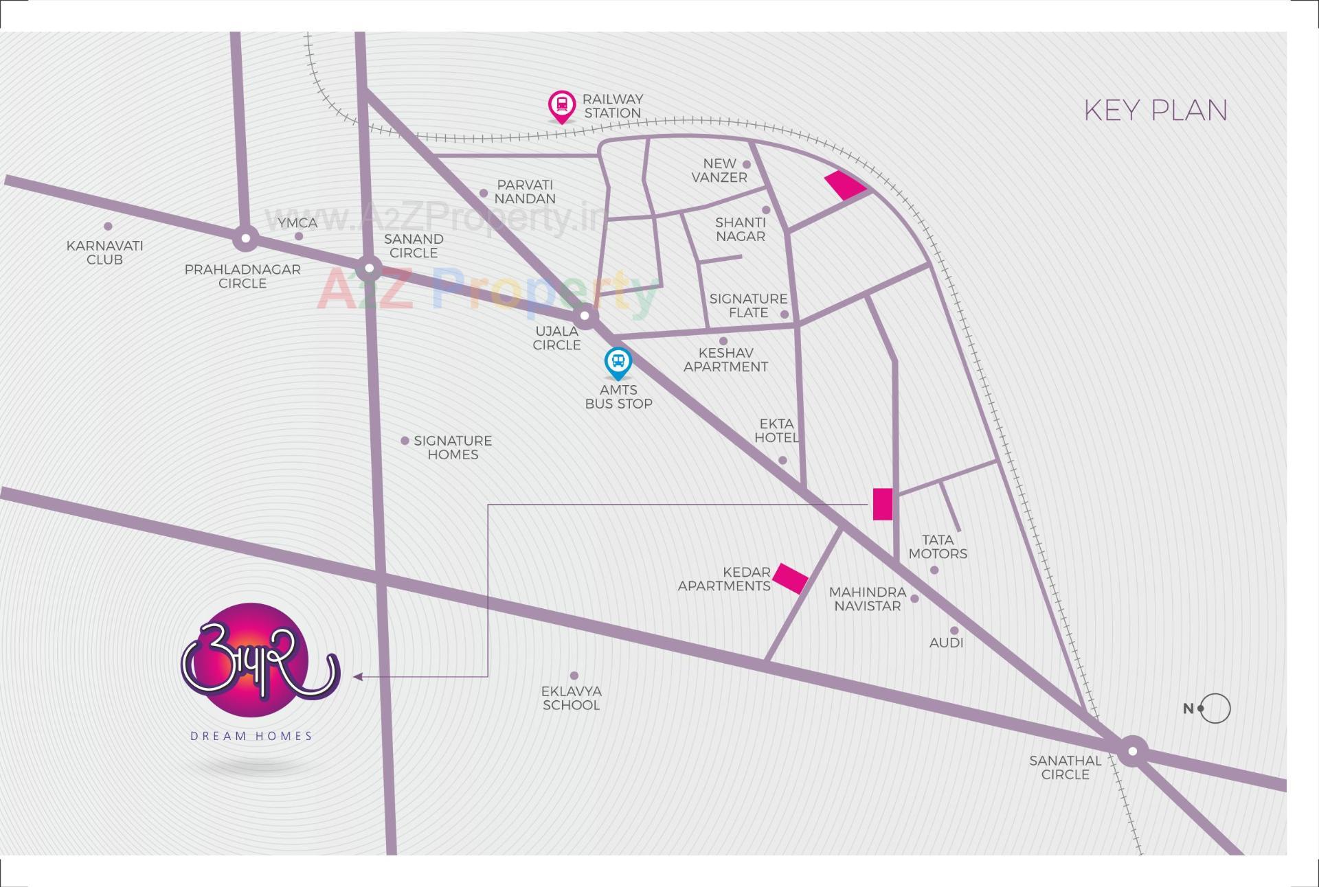  of real estate project Apaar Dream Homes located at Fatehvadi, Ahmedabad, Gujarat