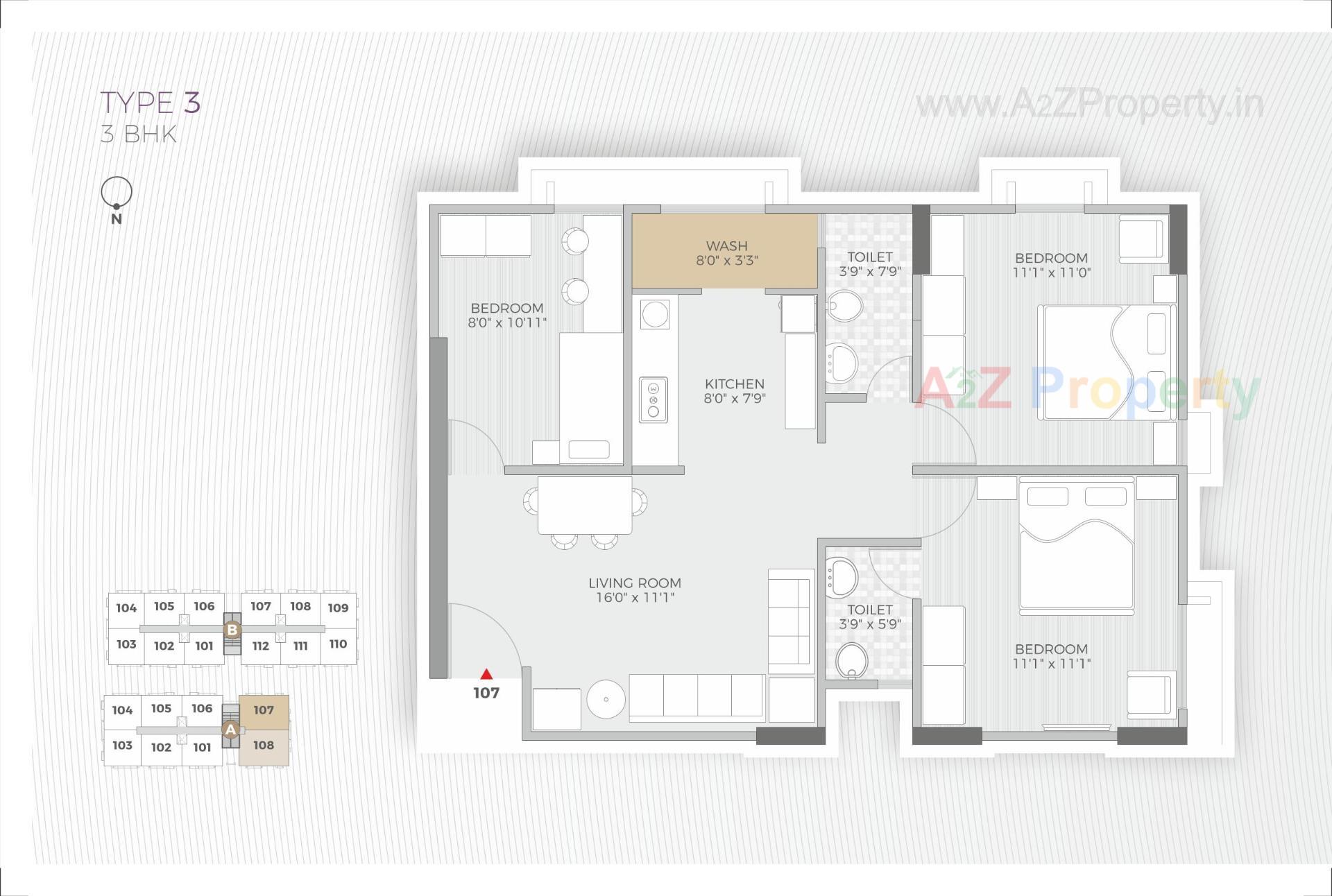 Layout of real estate project Apaar Dream Homes located at Fatehvadi, Ahmedabad, Gujarat