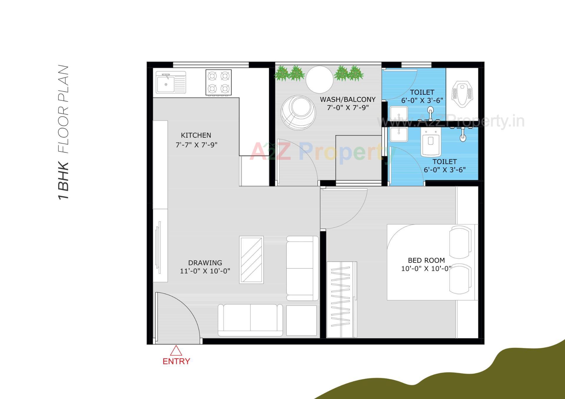 Layout of real estate project Apaar Pride Homes located at Fatehwadi, Ahmedabad, Gujarat