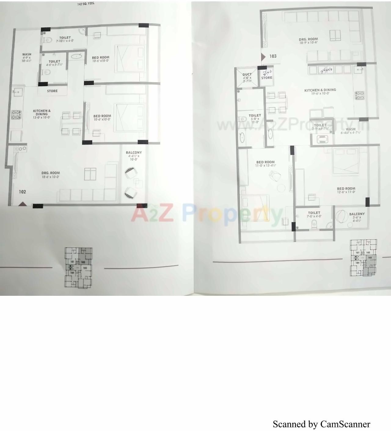 Layout of real estate project Apeksha Blossom located at Manipur, Ahmedabad, Gujarat