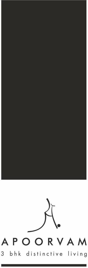  of real estate project Apoorvam located at Gota, Ahmedabad, Gujarat