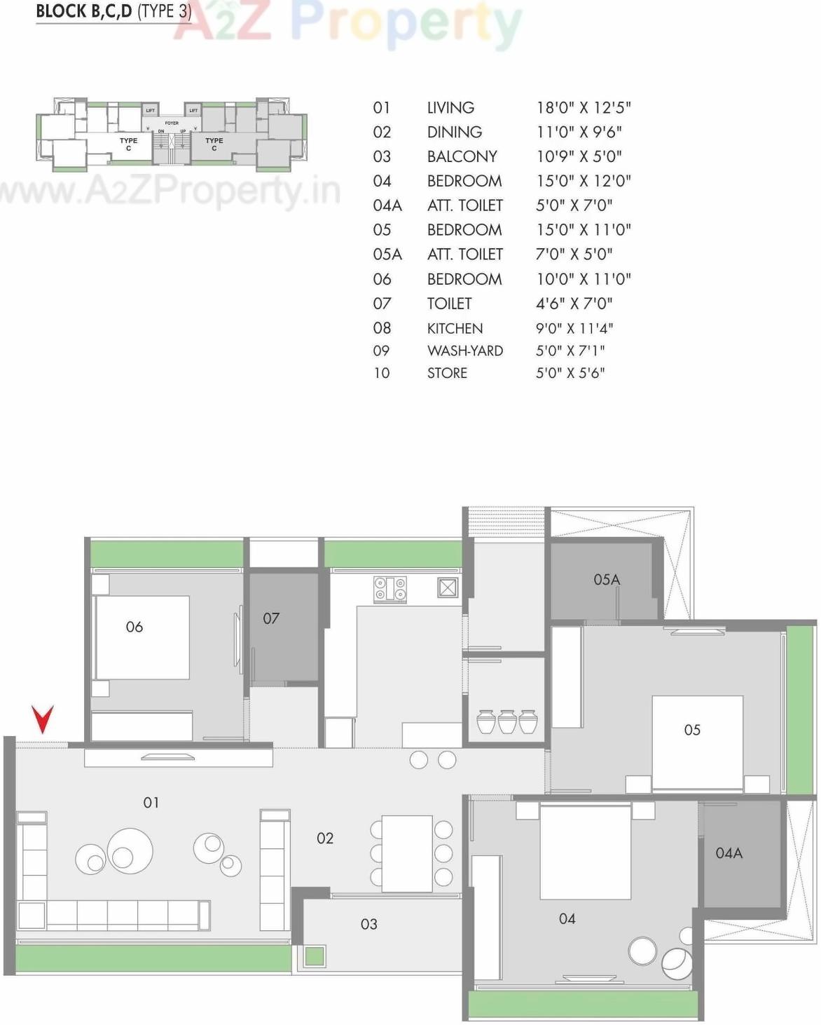 Layout of real estate project Apoorvam located at Gota, Ahmedabad, Gujarat