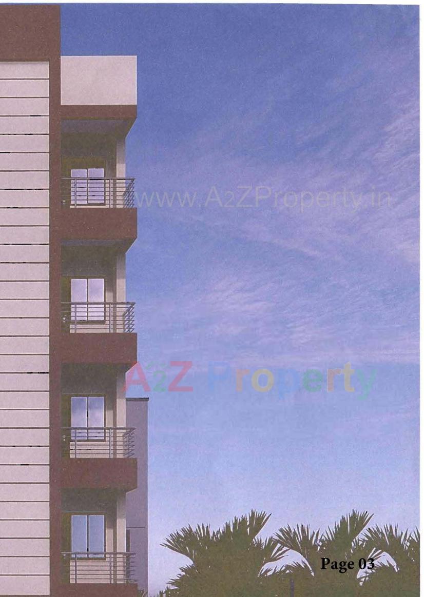 3D Elevation of real estate project Apple Glory located at Sardarnagar, Ahmedabad, Gujarat