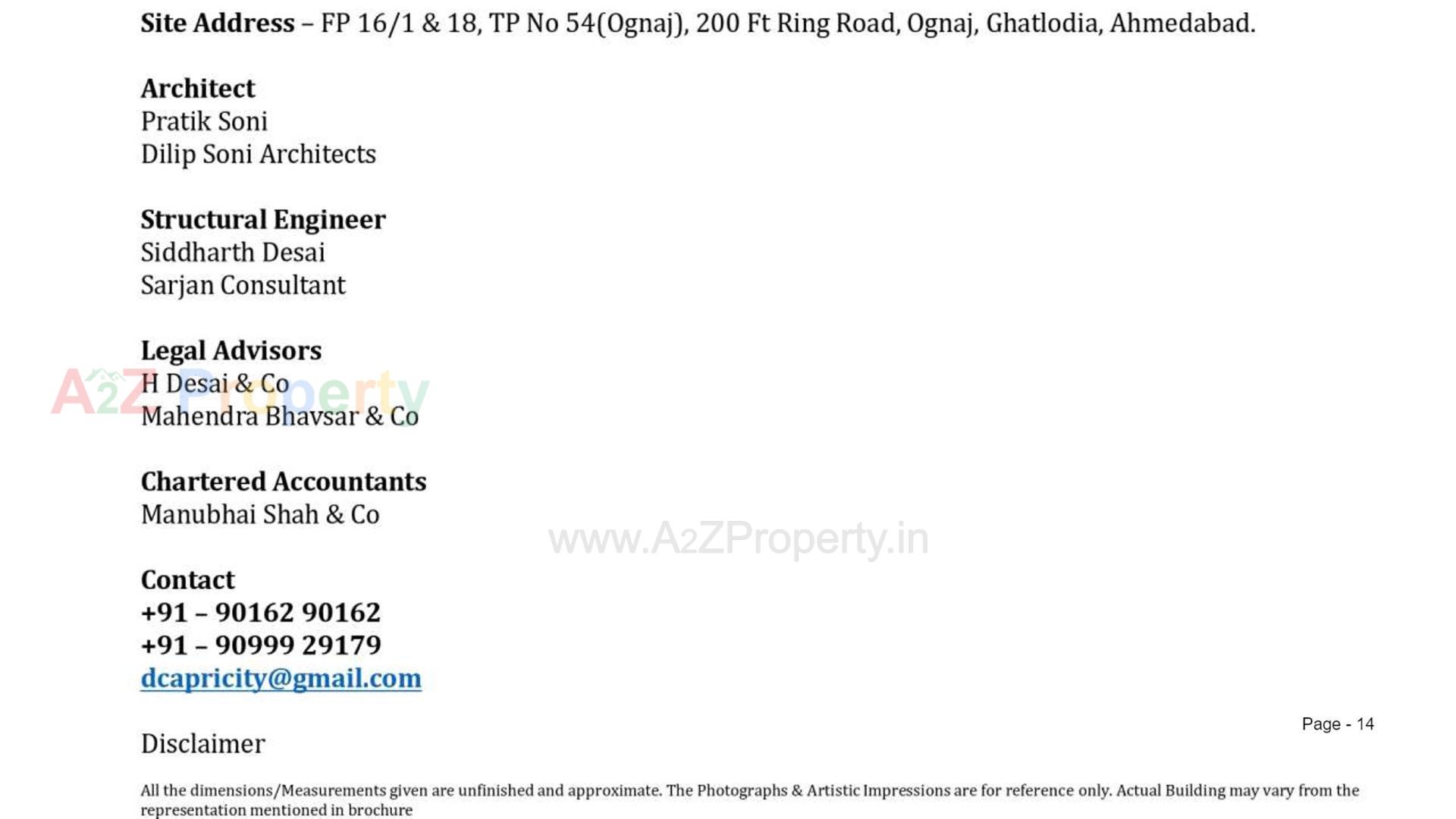  of real estate project Apricity Bungalows located at Ognaj, Ahmedabad, Gujarat