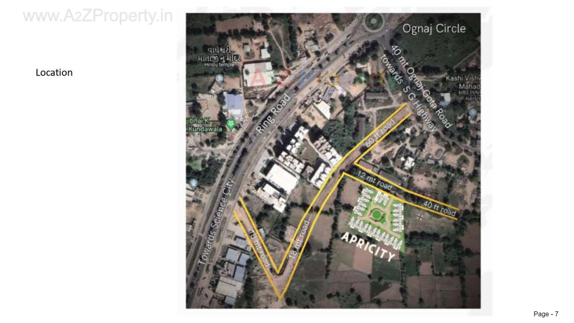  of real estate project Apricity Bungalows located at Ognaj, Ahmedabad, Gujarat