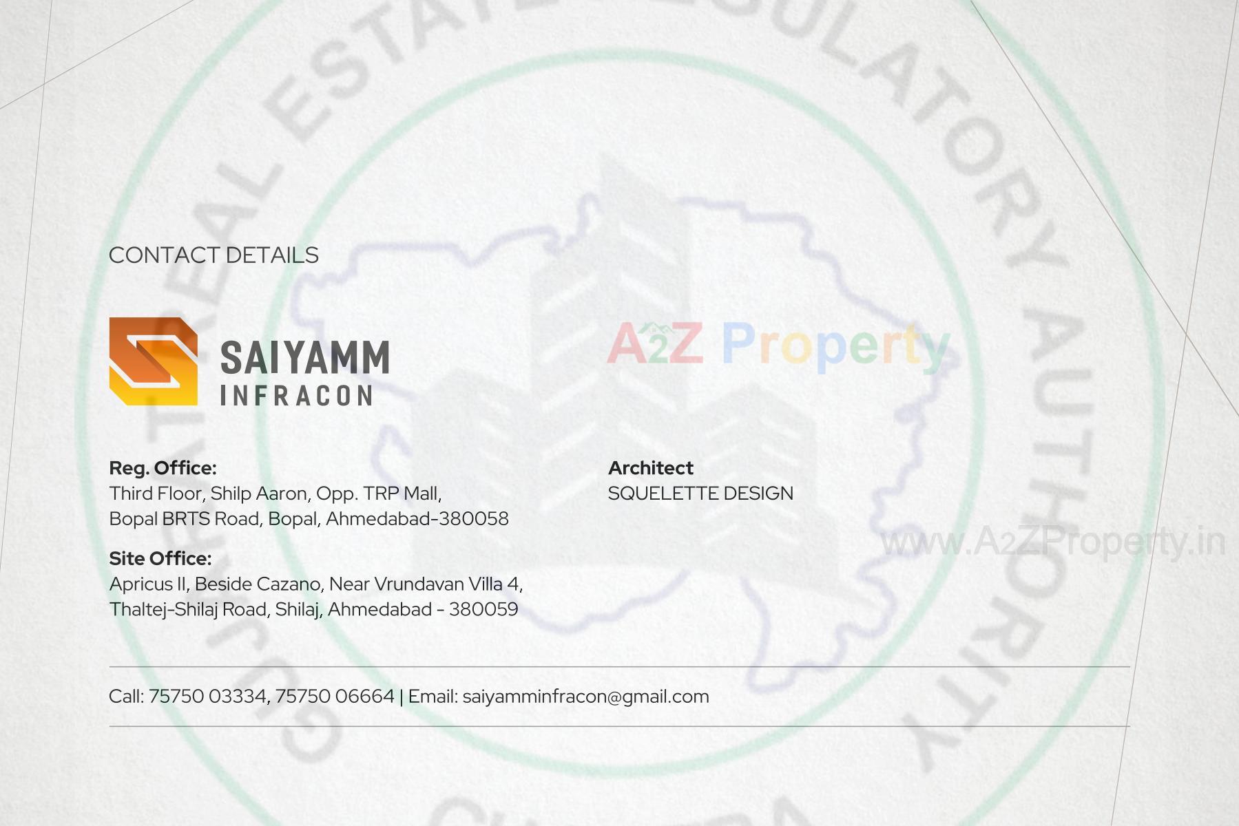  of real estate project Apricus located at Shilaj, Ahmedabad, Gujarat