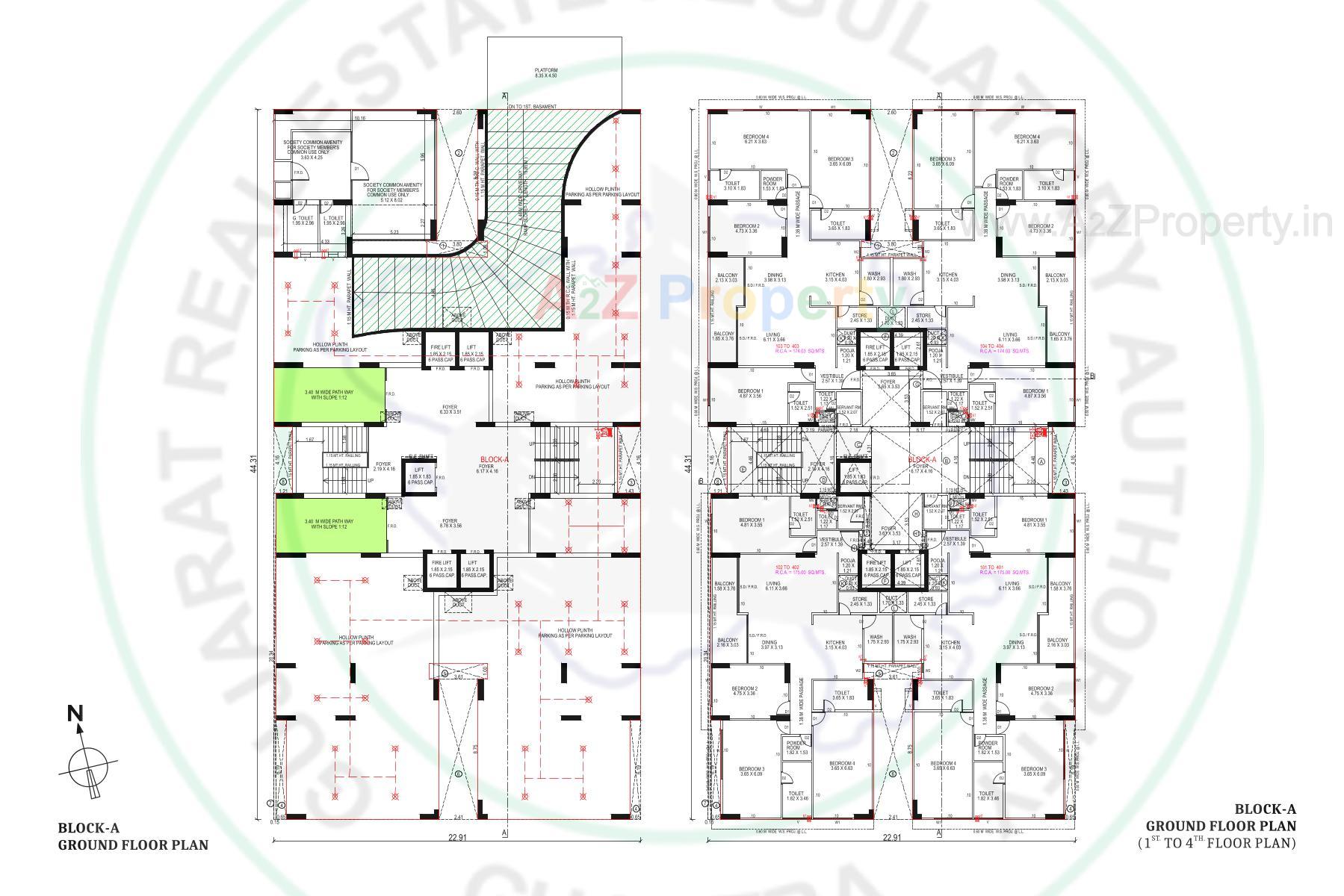 Layout of real estate project Apricus located at Shilaj, Ahmedabad, Gujarat
