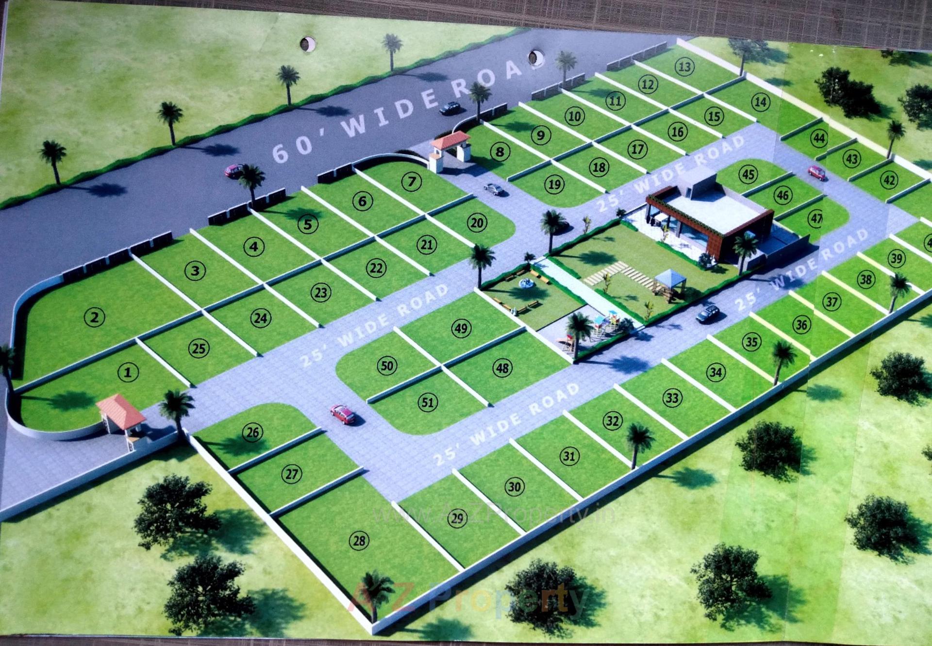 Layout of real estate project Arabian located at Sarkhej, Ahmedabad, Gujarat