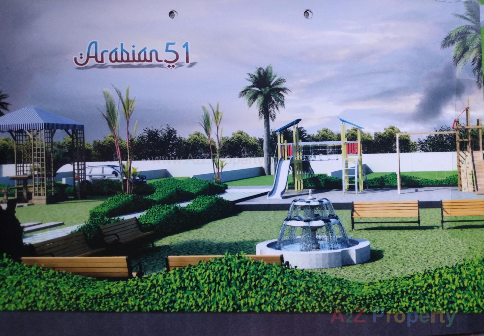 3D Elevation of real estate project Arabian located at Sarkhej, Ahmedabad, Gujarat