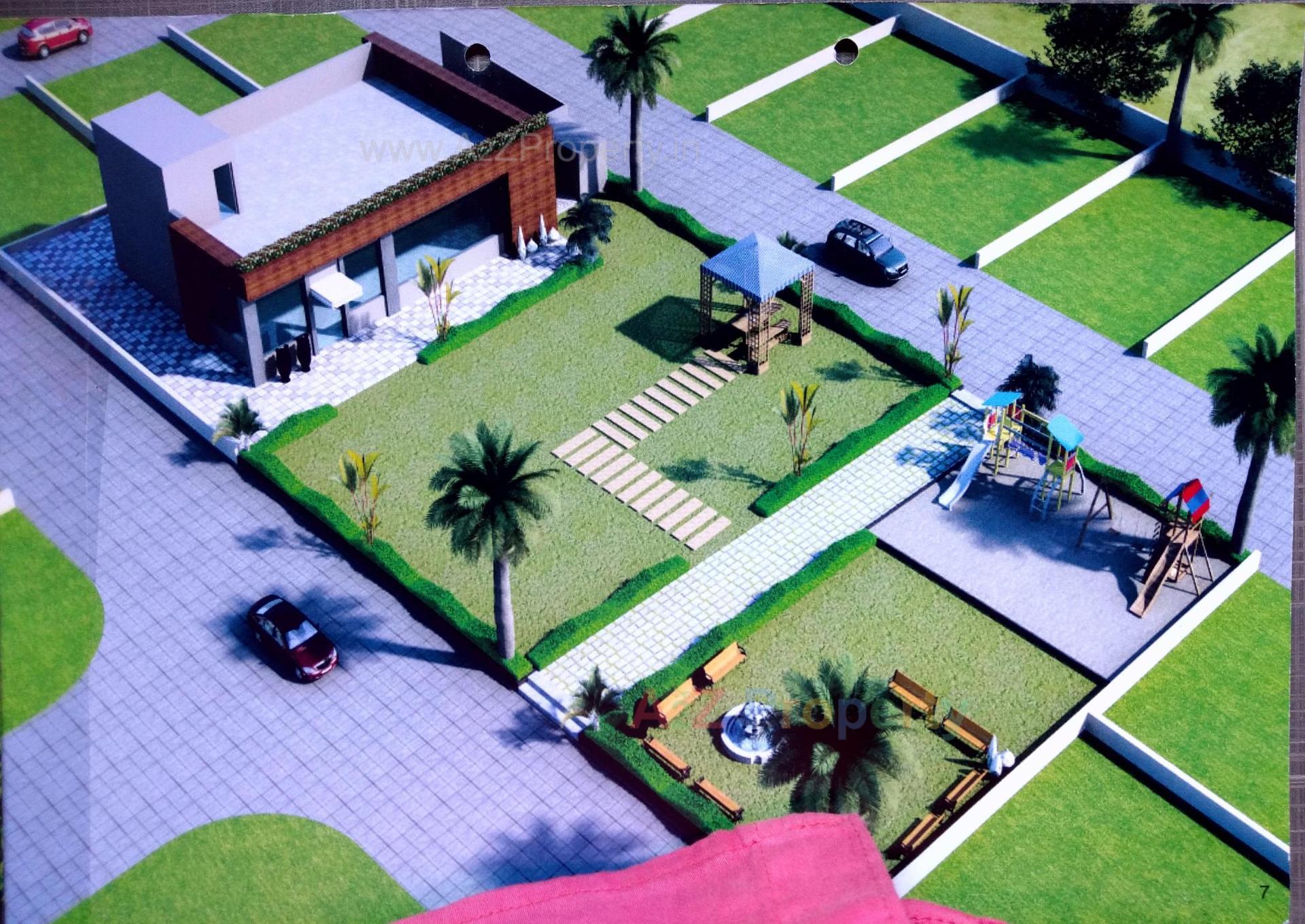 3D Elevation of real estate project Arabian located at Sarkhej, Ahmedabad, Gujarat