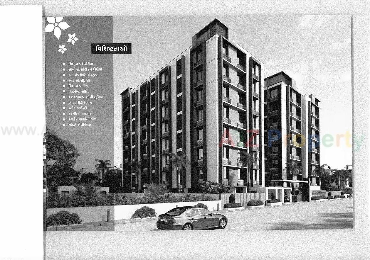 3D Elevation of real estate project Aradhana Residency located at Nikol, Ahmedabad, Gujarat