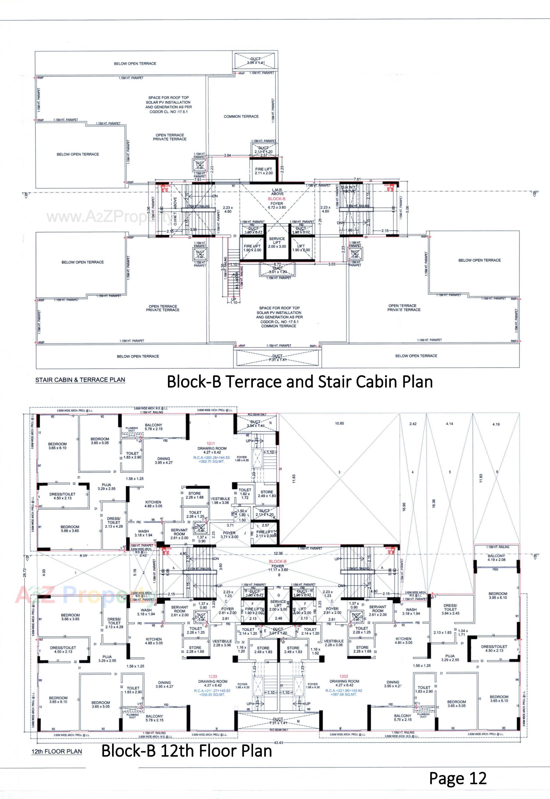 Layout of real estate project Aranyam located at Shilaj, Ahmedabad, Gujarat