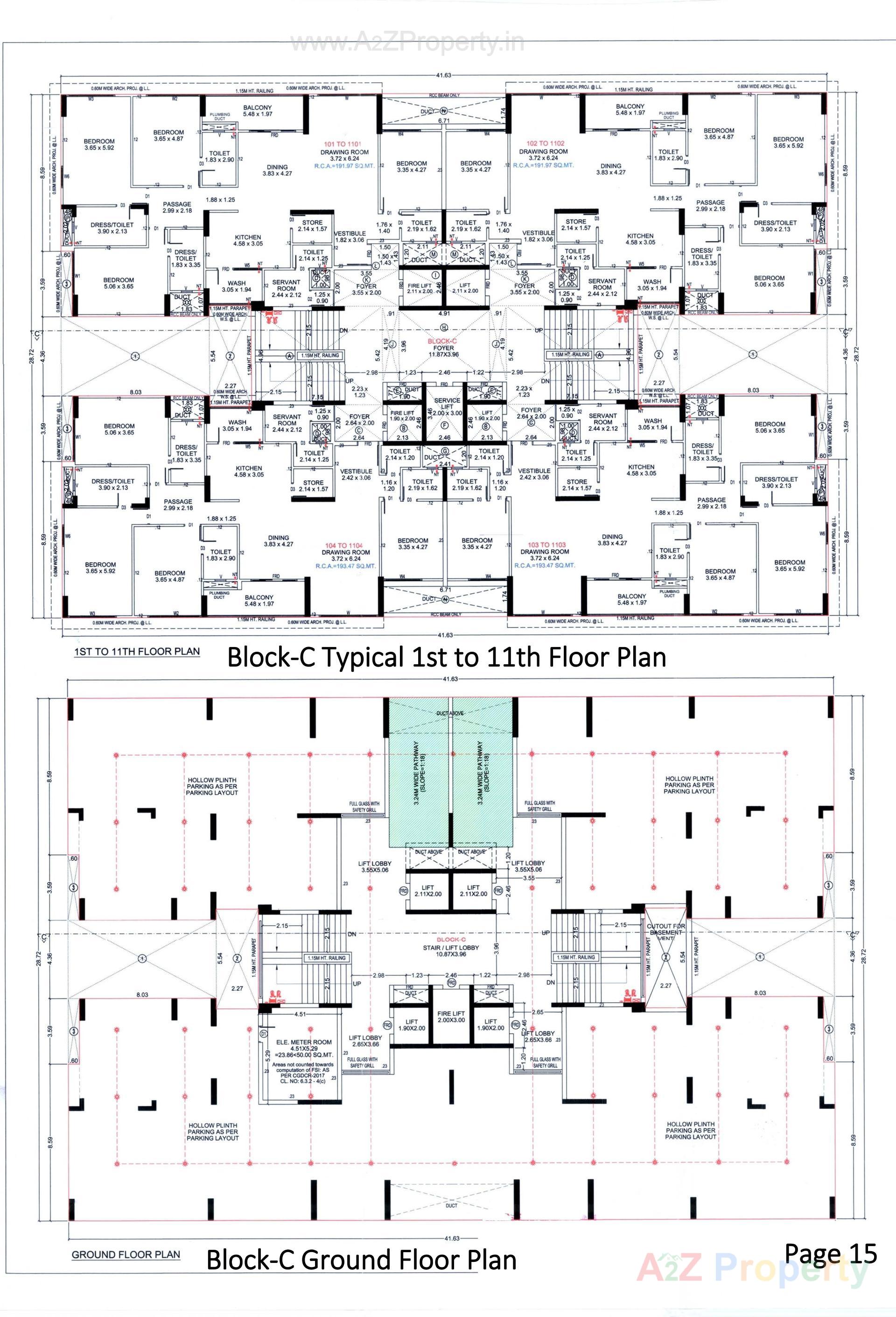 Layout of real estate project Aranyam located at Shilaj, Ahmedabad, Gujarat