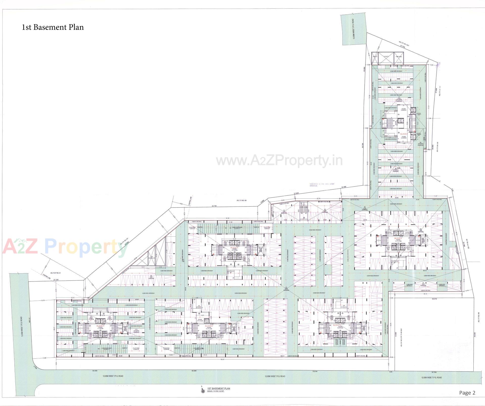 Layout of real estate project Aranyam located at Shilaj, Ahmedabad, Gujarat