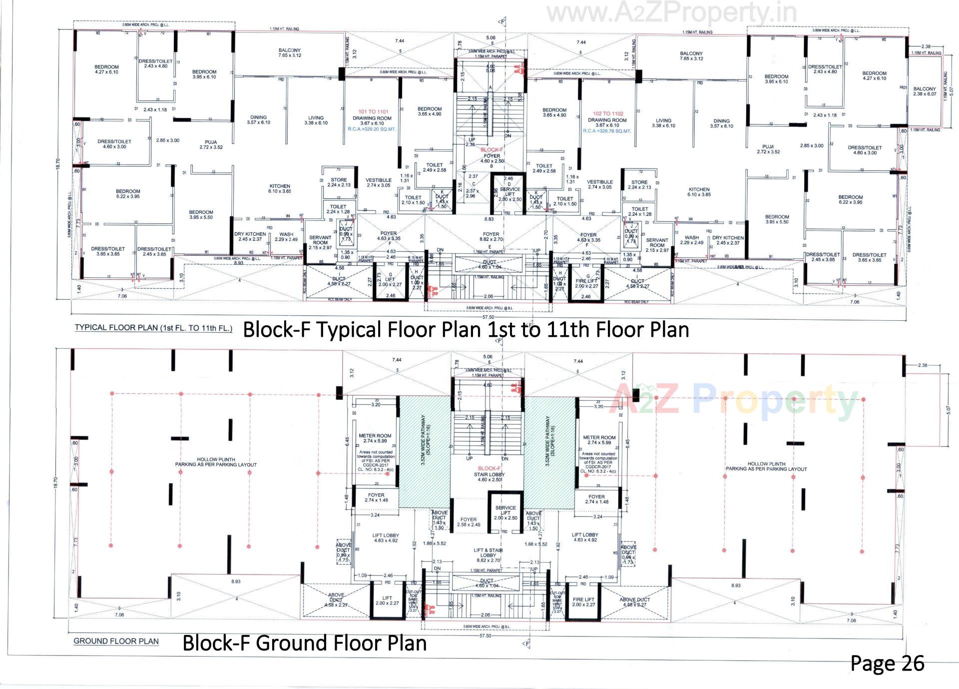 Layout of real estate project Aranyam located at Shilaj, Ahmedabad, Gujarat