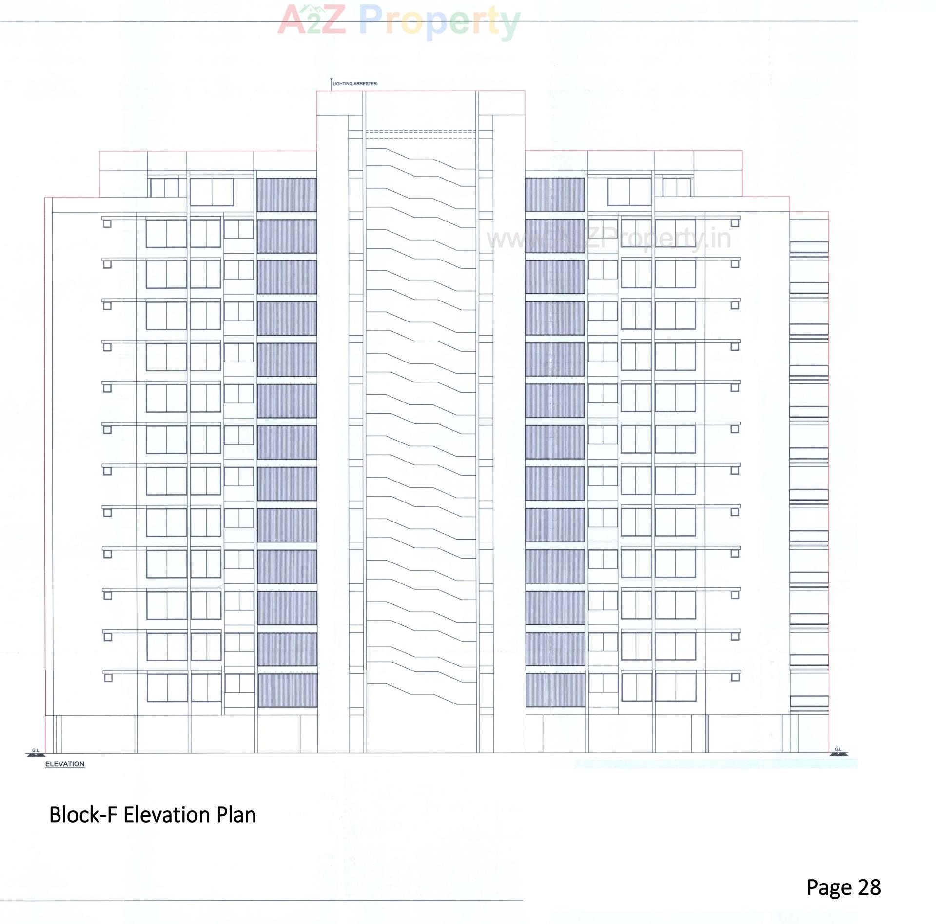 Layout of real estate project Aranyam located at Shilaj, Ahmedabad, Gujarat