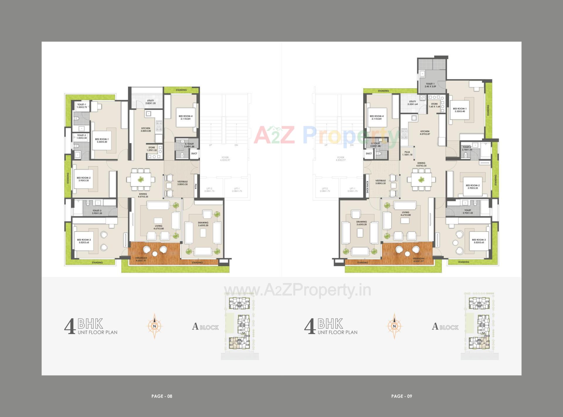 Layout of real estate project Arcadia located at Ahmedabad, Ahmedabad, Gujarat