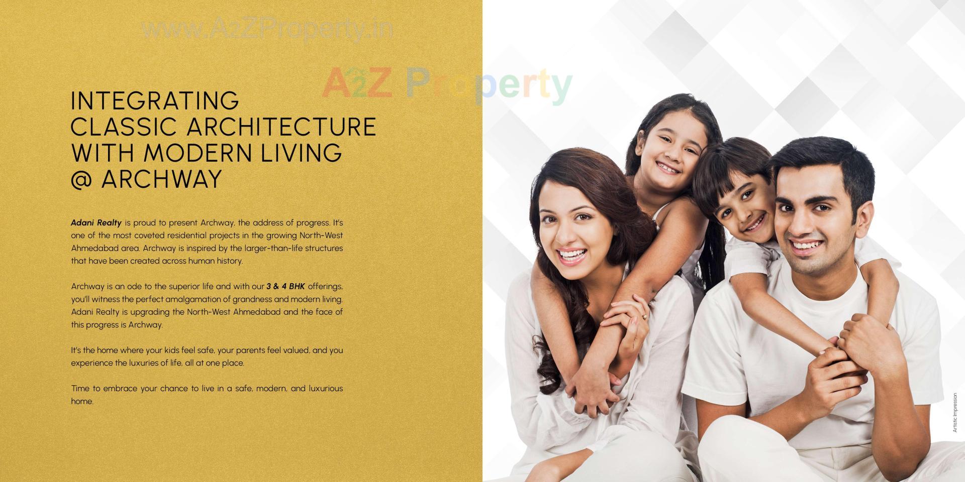  of real estate project Archway located at Jagatpur, Ahmedabad, Gujarat