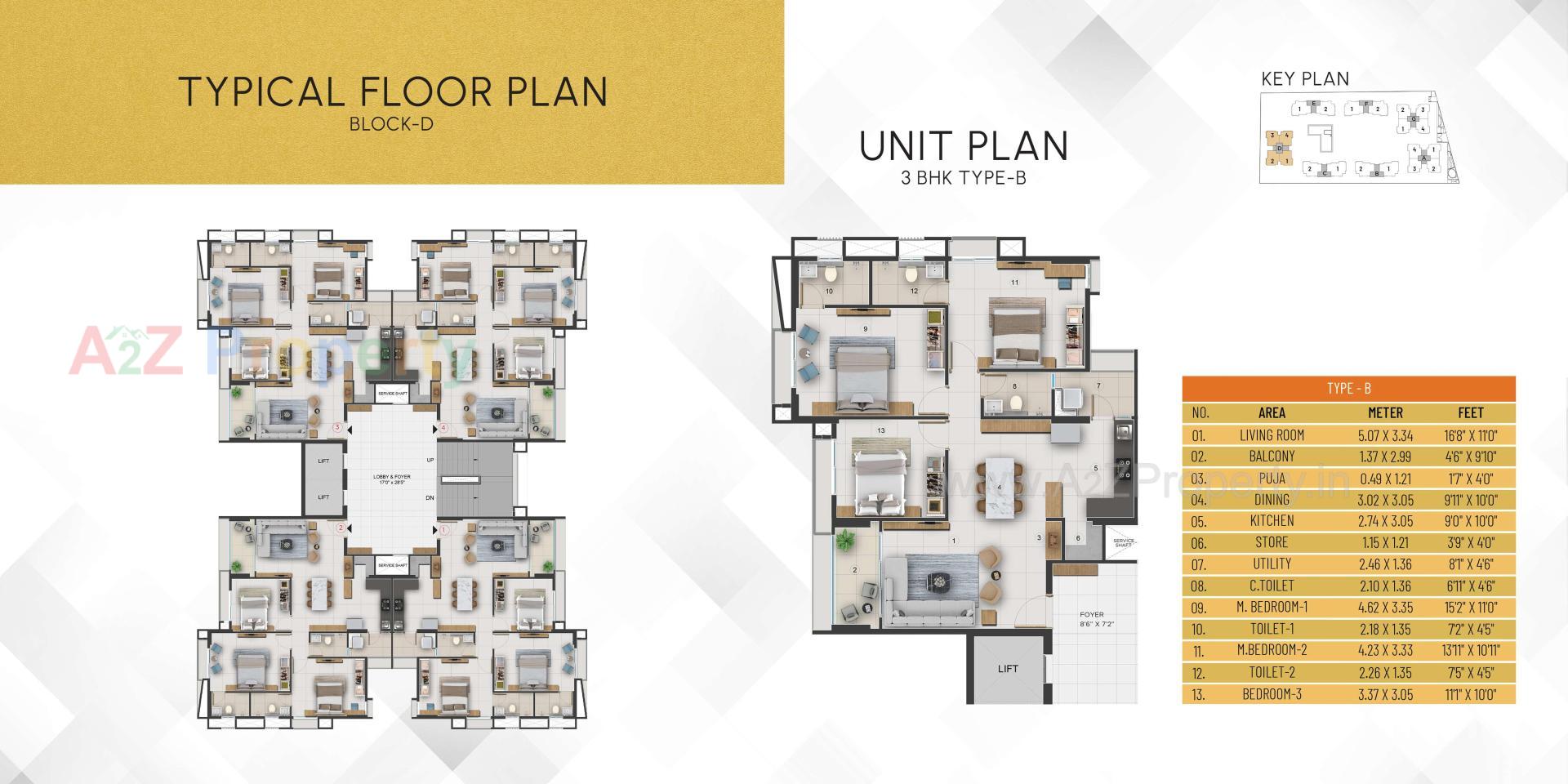 Layout of real estate project Archway located at Jagatpur, Ahmedabad, Gujarat