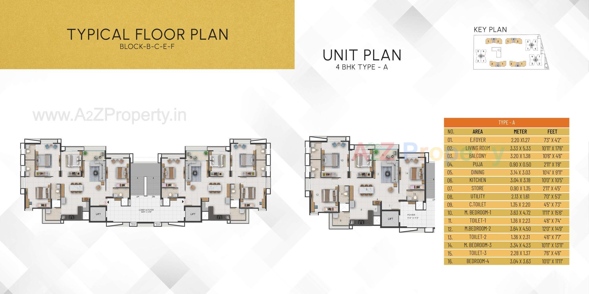 Layout of real estate project Archway located at Jagatpur, Ahmedabad, Gujarat