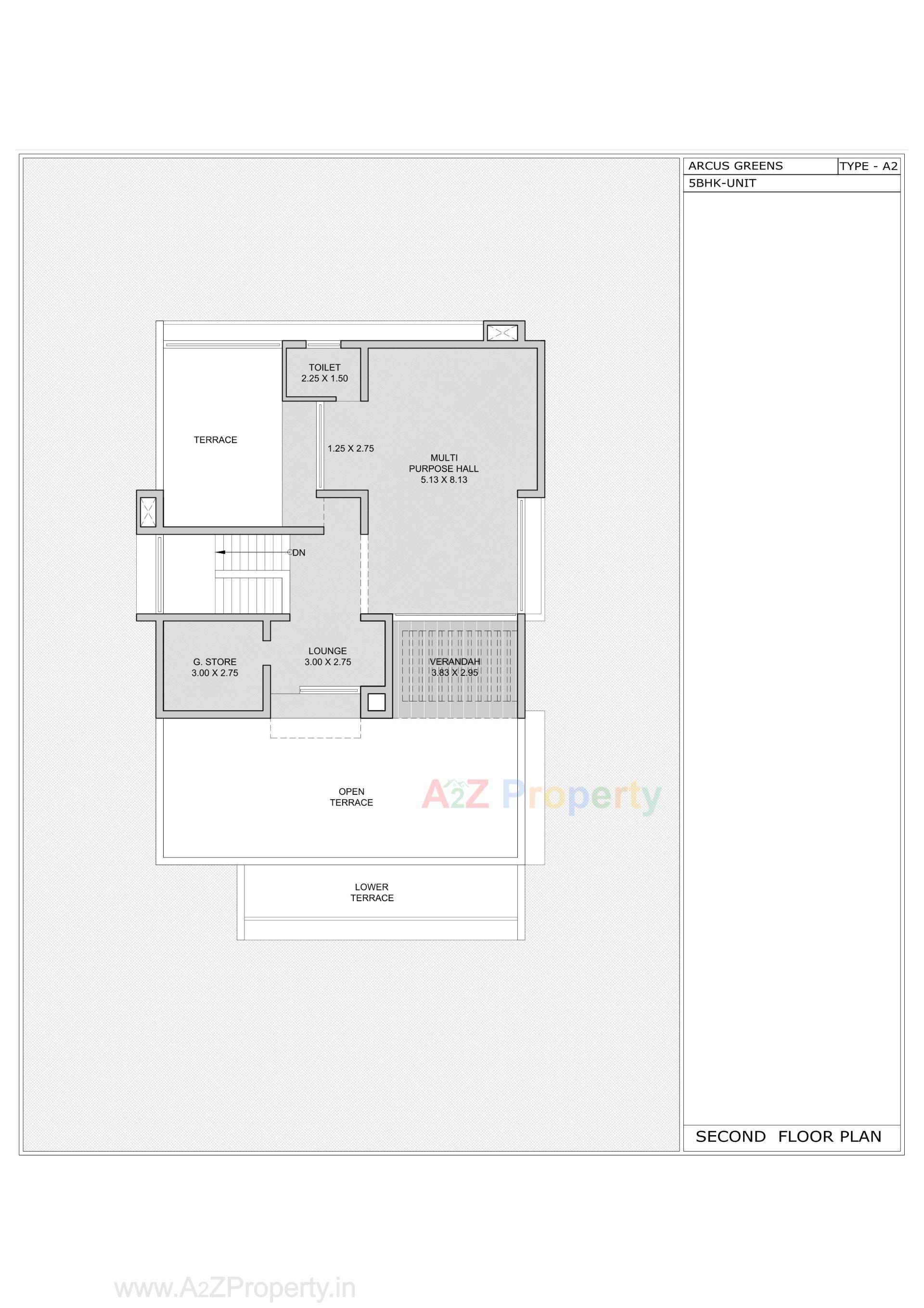Layout of real estate project Arcus Greens located at Sanathal - Telav, Ahmedabad, Gujarat