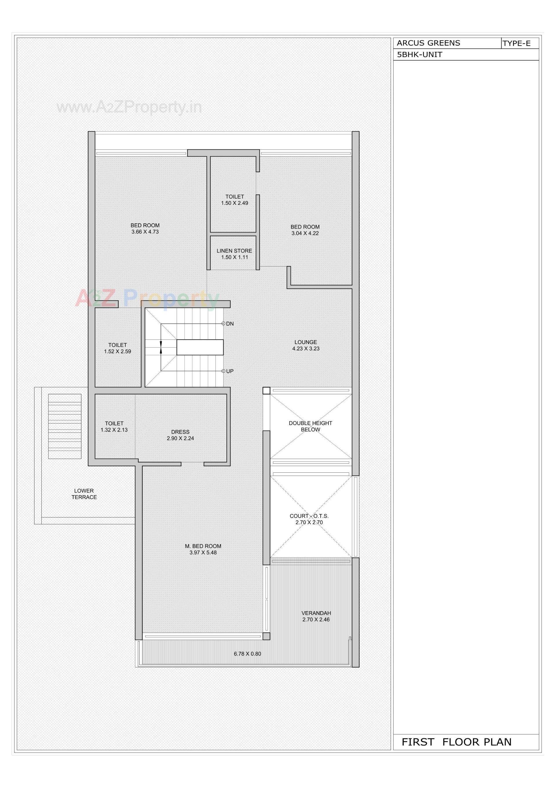Layout of real estate project Arcus Greens located at Sanathal - Telav, Ahmedabad, Gujarat