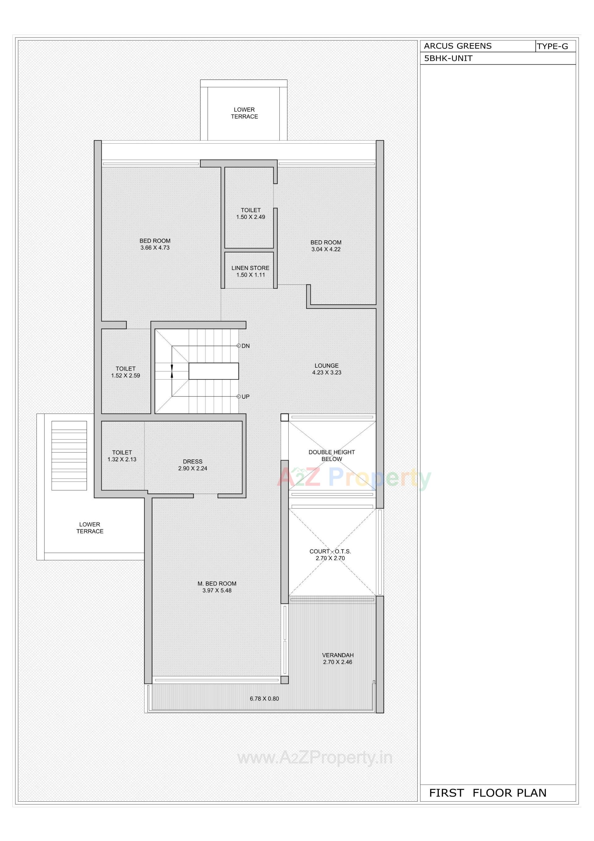 Layout of real estate project Arcus Greens located at Sanathal - Telav, Ahmedabad, Gujarat