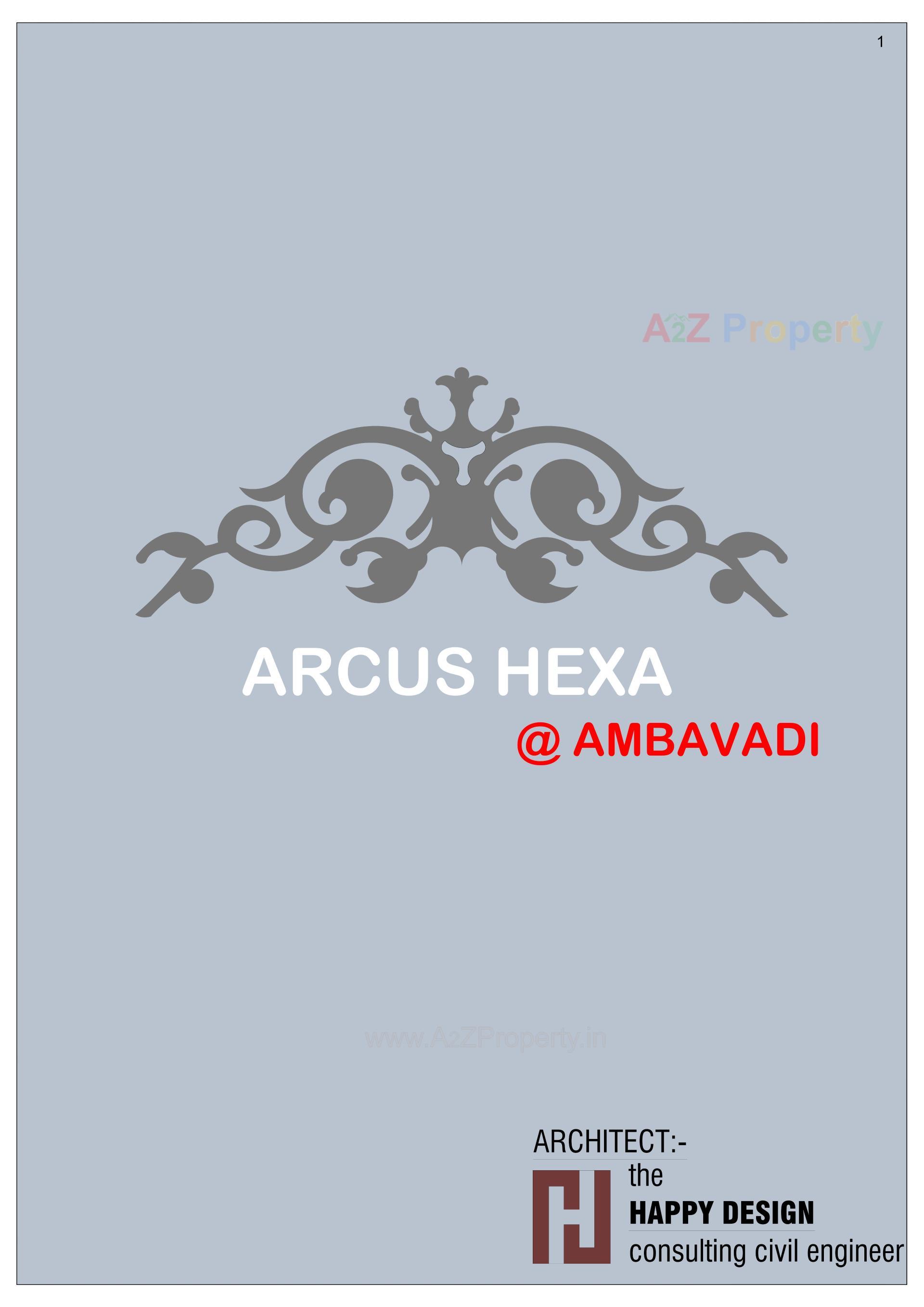  of real estate project Arcus Hexa located at Chhadavad, Ahmedabad, Gujarat