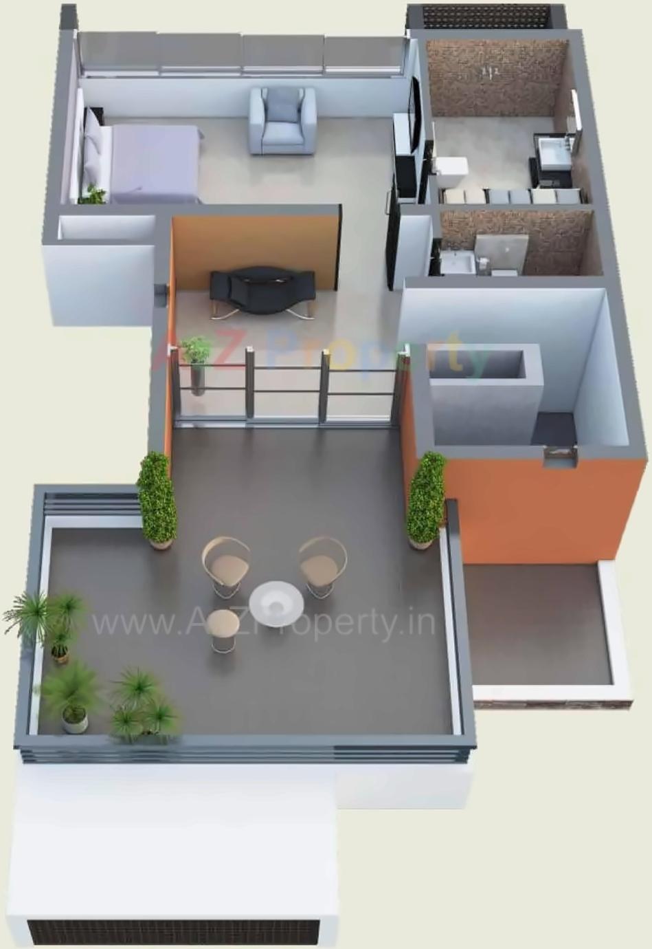 Layout of real estate project Arcus Villa located at Sanand, Ahmedabad, Gujarat