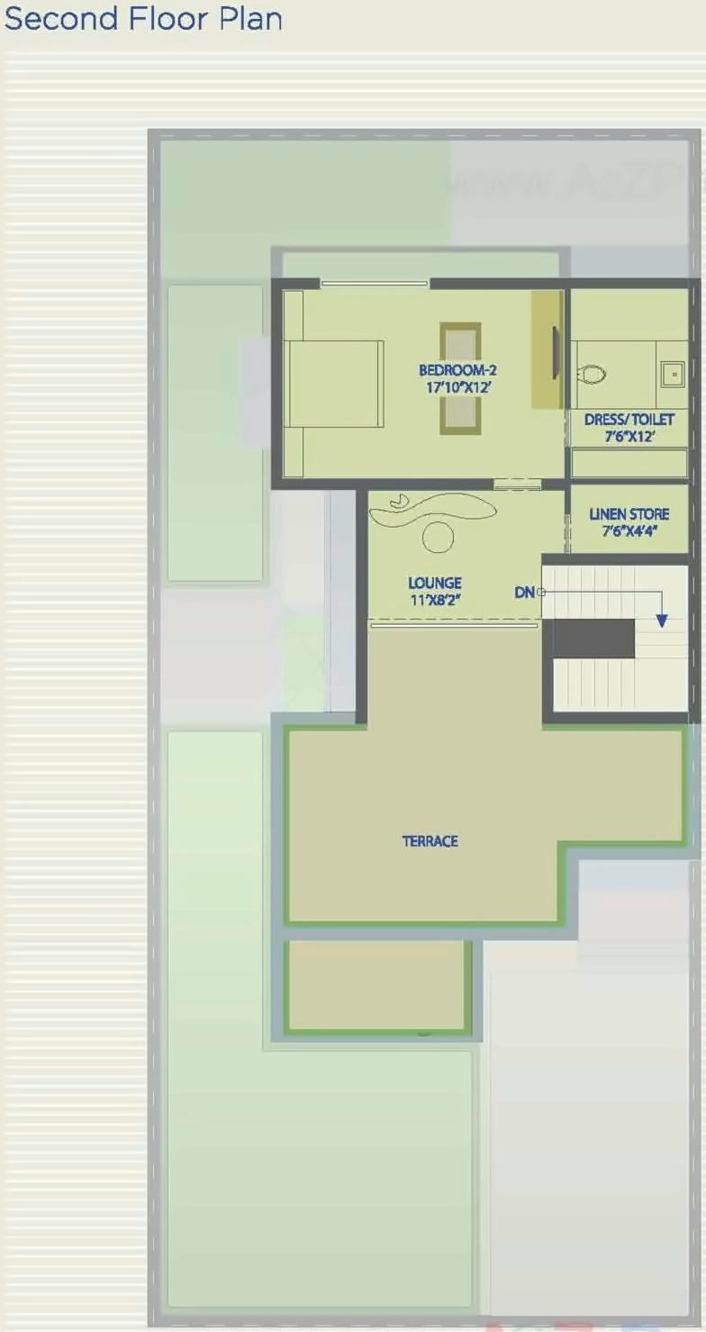 Layout of real estate project Arcus Villa located at Sanand, Ahmedabad, Gujarat