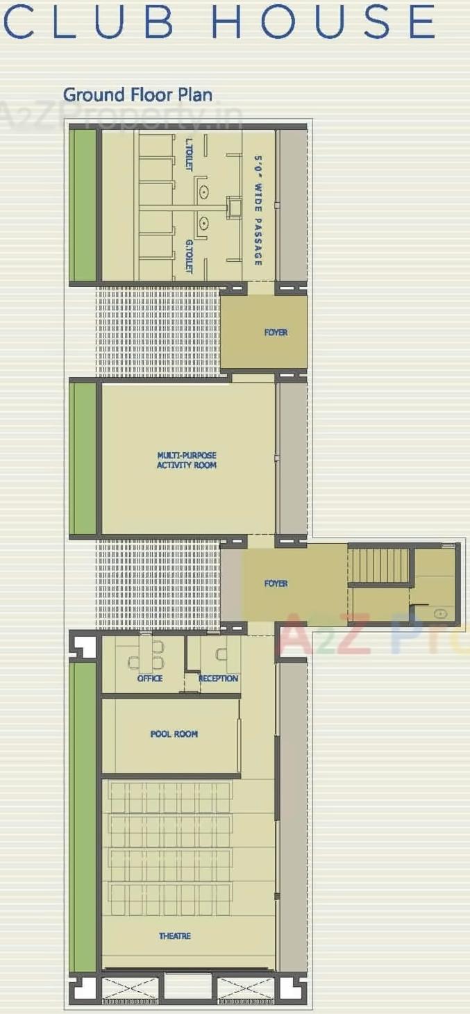 Layout of real estate project Arcus Villa located at Sanand, Ahmedabad, Gujarat
