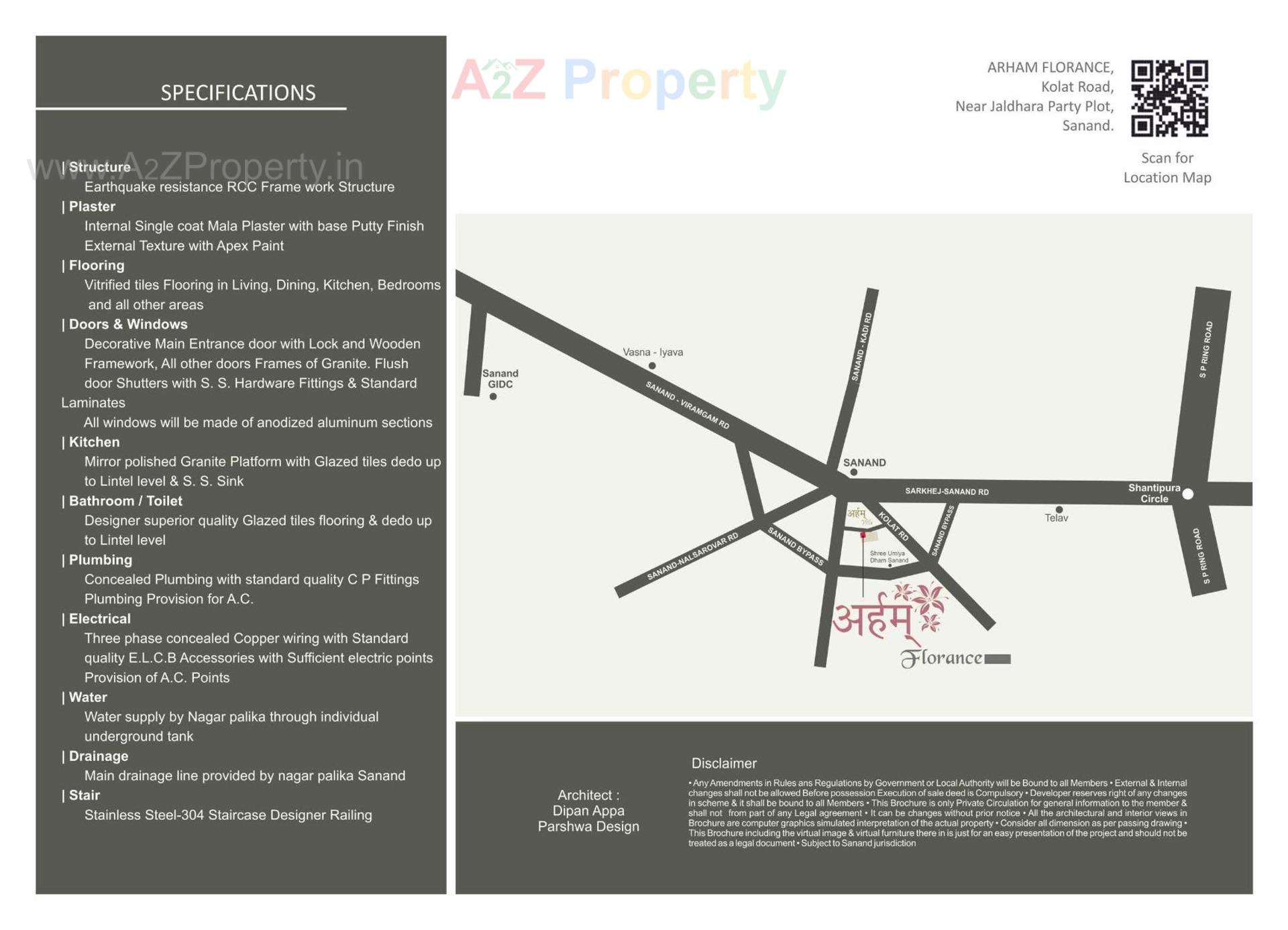  of real estate project Arham Florance located at Ahmedabad, Ahmedabad, Gujarat