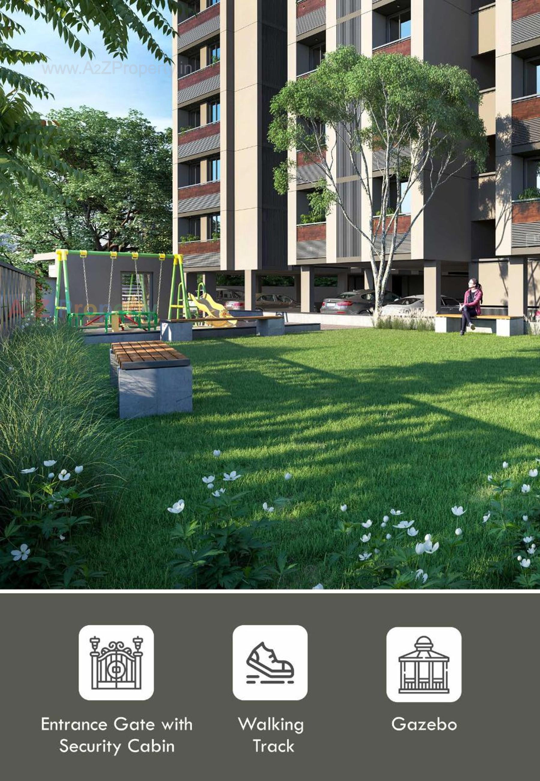 3D Elevation of real estate project Arham Florance located at Ahmedabad, Ahmedabad, Gujarat