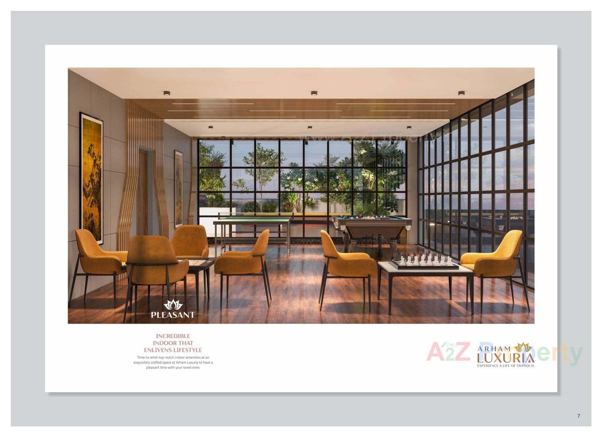 3D Elevation of real estate project Arham Luxuria located at Paldi, Ahmedabad, Gujarat