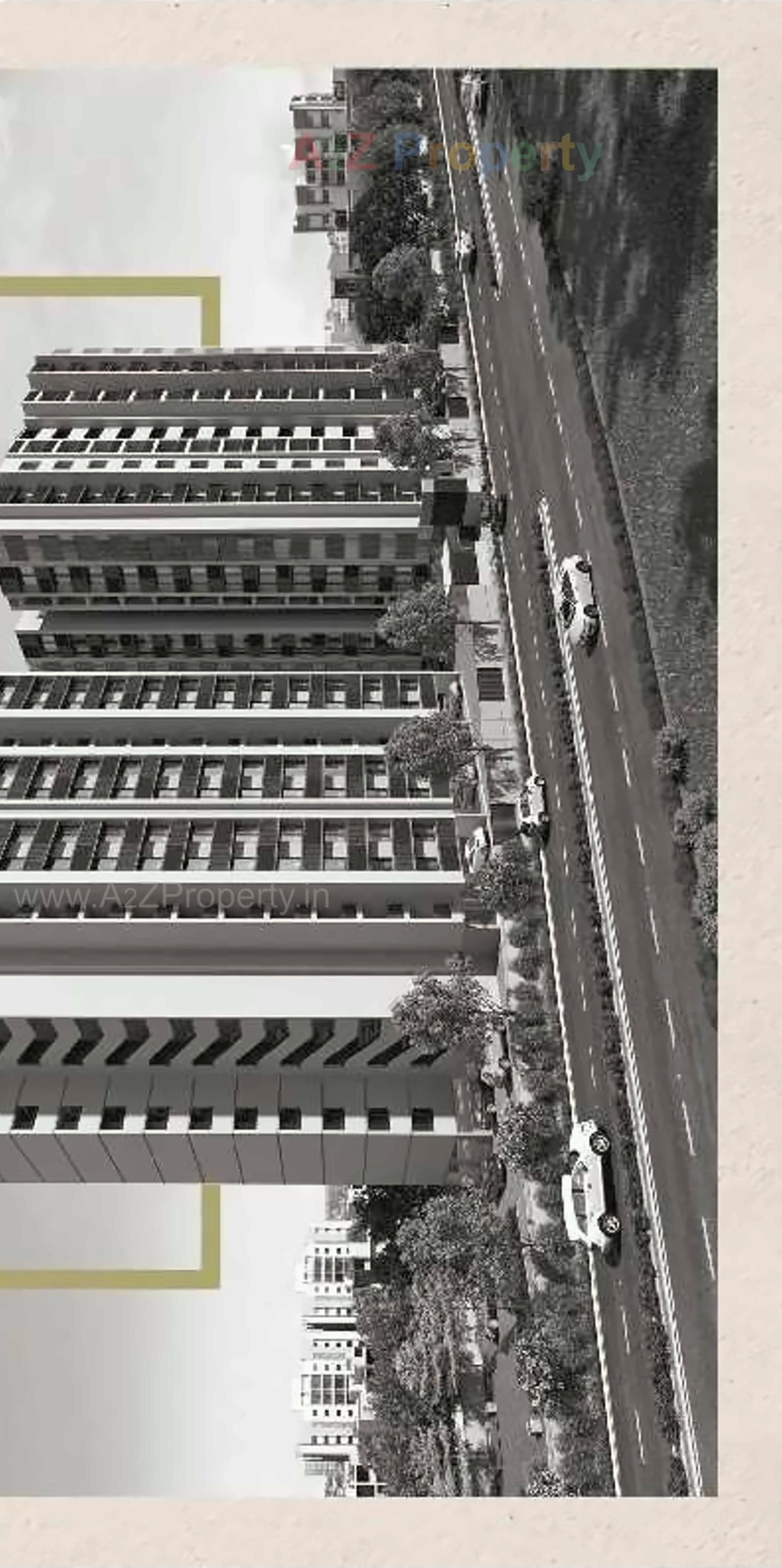 3D Elevation of real estate project Arham Residency located at Asarwa, Ahmedabad, Gujarat