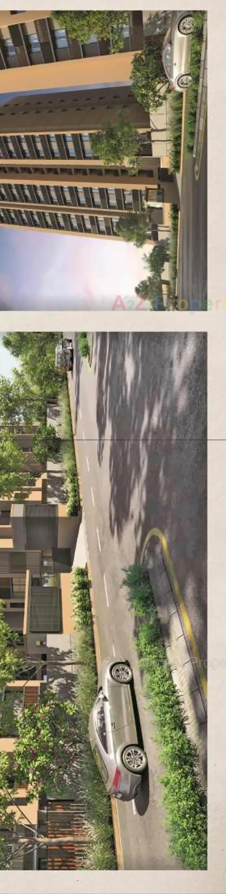 3D Elevation of real estate project Arham Residency located at Asarwa, Ahmedabad, Gujarat